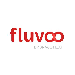 dit is een logo van fluvoo