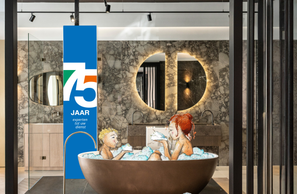 75 jaar Sanik: uw partner voor een nieuwe badkamer en totaaloplossingen